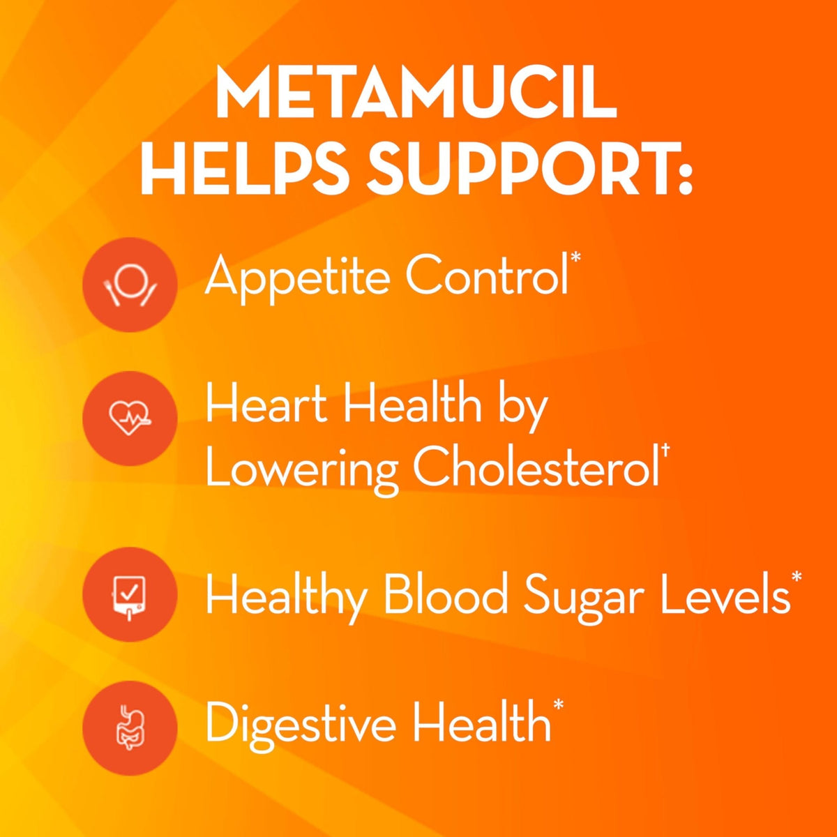 Metamucil, 4-in-1 Fiber Supplement, Psyllium Husk Powder, Sugar-Free Powder, Berry Flavored Drink, 114 Servings - PrimeBioHealth - canada supplements