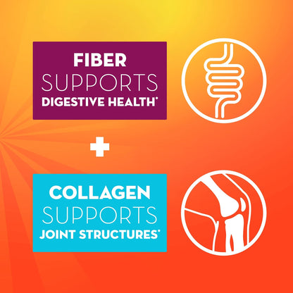 Metamucil Daily Fiber + Collagen, Psyllium Husk Powder, Plant Based Fiber Supplement, Sugar-Free with Stevia, 3-in-1 Fiber Supplement - PrimeBioHealth - canada supplements