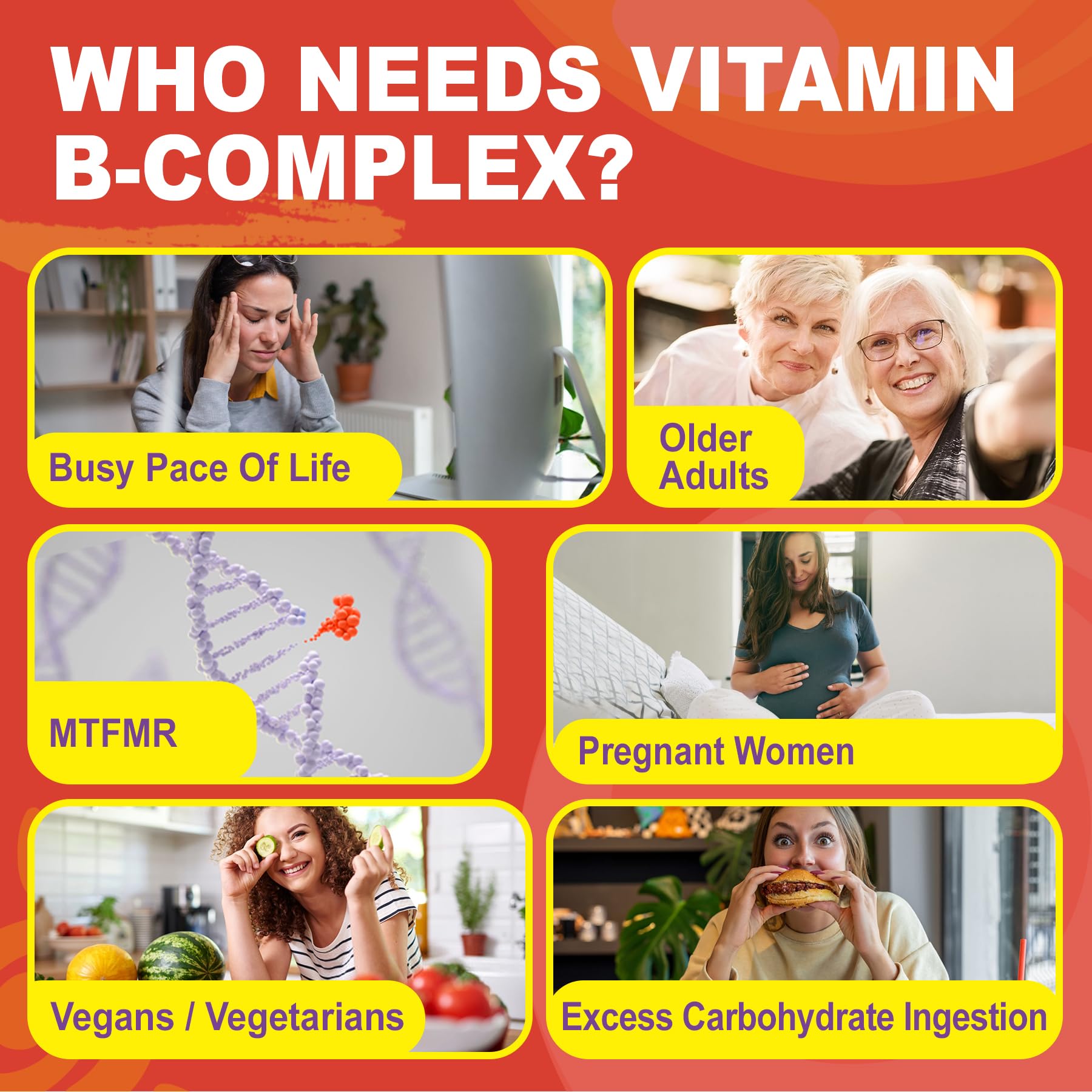 Methylated Vitamin B Complex Gummies for Women & Men - 12-in-1 Multivitamin with 1000 mcg Methyl B12, 1700 mcg Methylfolate, 2000 mcg Biotin, Inositol for Energy - PrimeBioHealth - canada supplements
