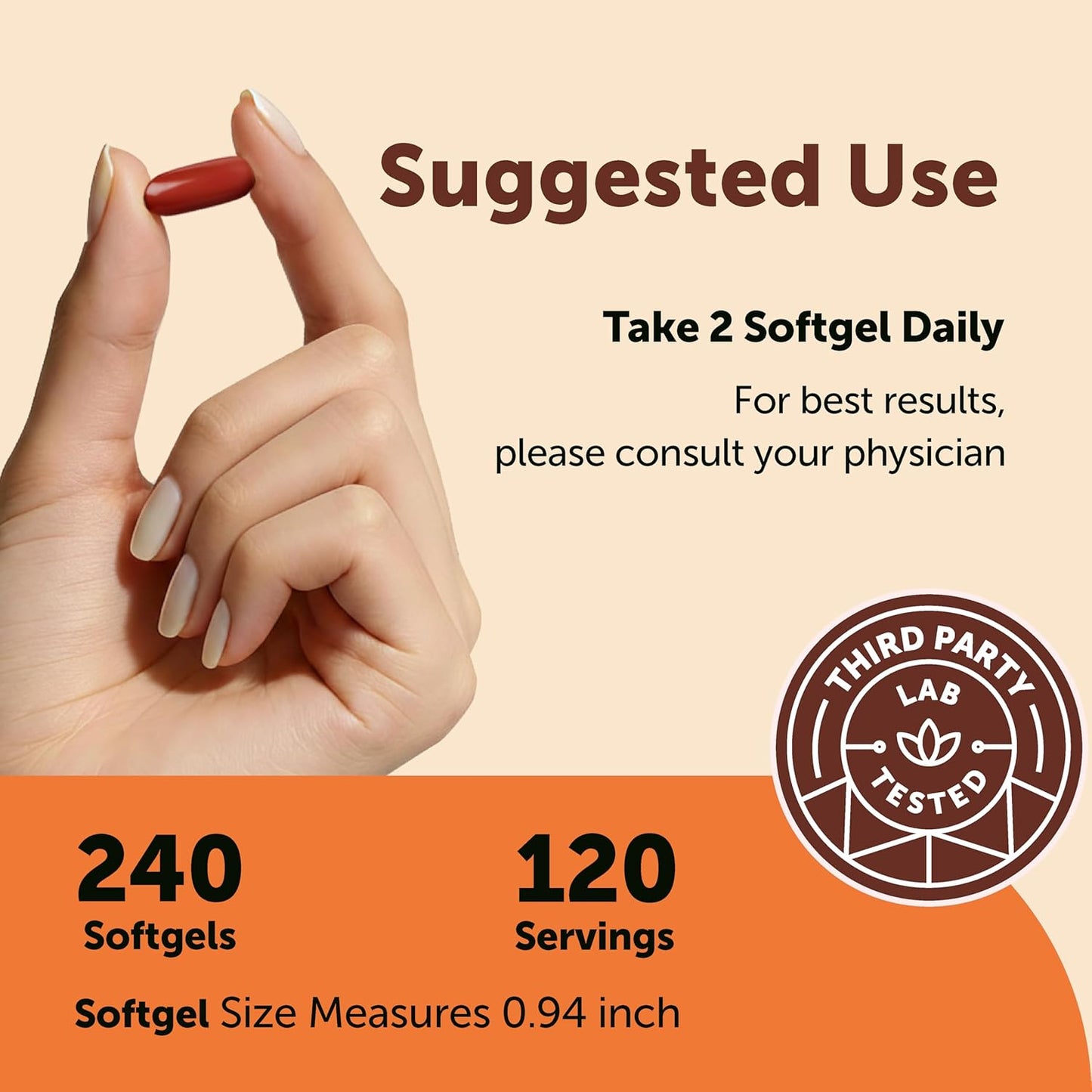 Micro Ingredients CoQ10 400 mg Per Serving, 240 Softgels | Made with Coconut MCT Oil | Coenzyme Q10 (Ubiquinone) | Non-GMO - PrimeBioHealth - canada supplements