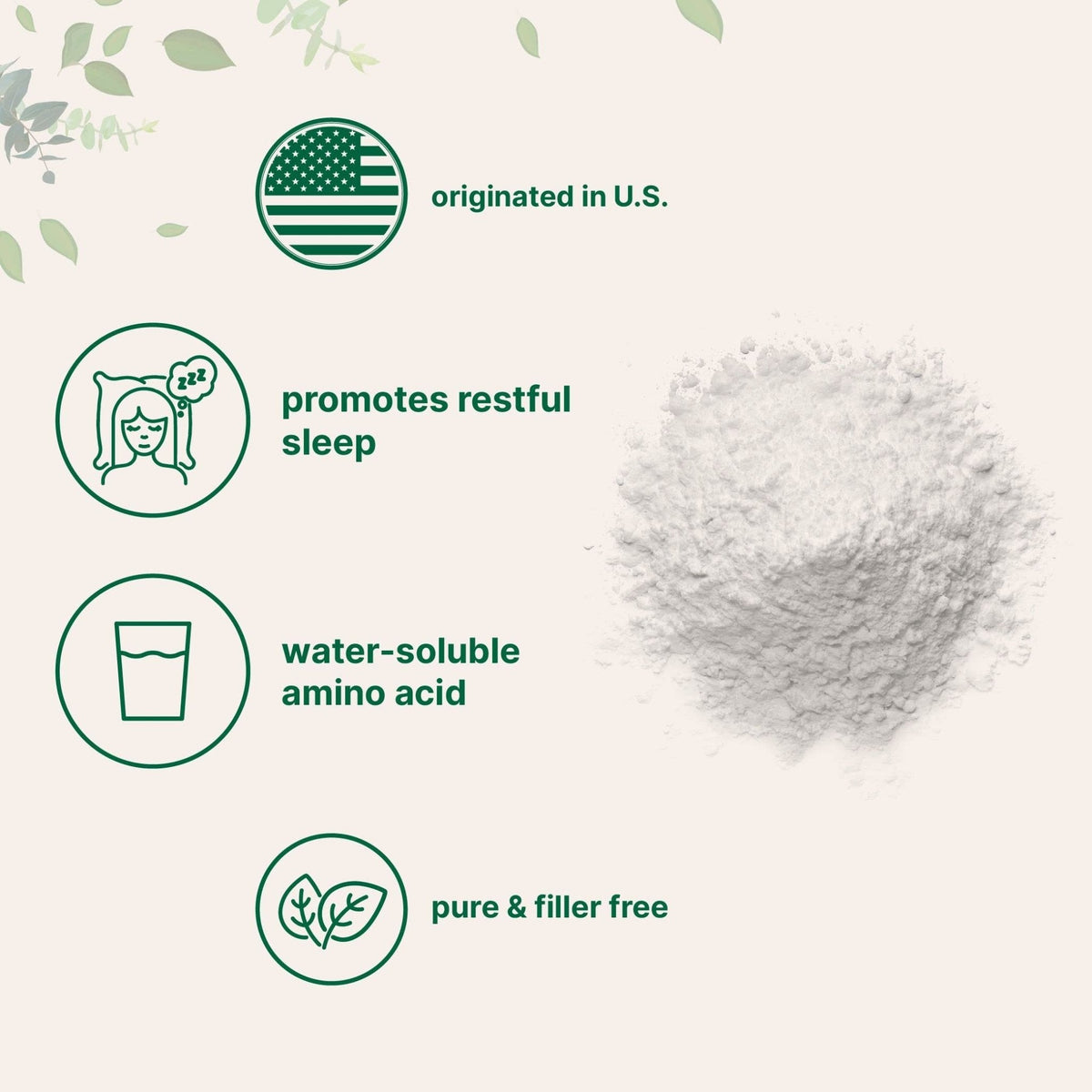 Micro Ingredients Glycine Powder, 1KG (2.2 Pounds), Glycine 1000mg Per Serving, Water Soluble and Products of USA - PrimeBioHealth - canada supplements