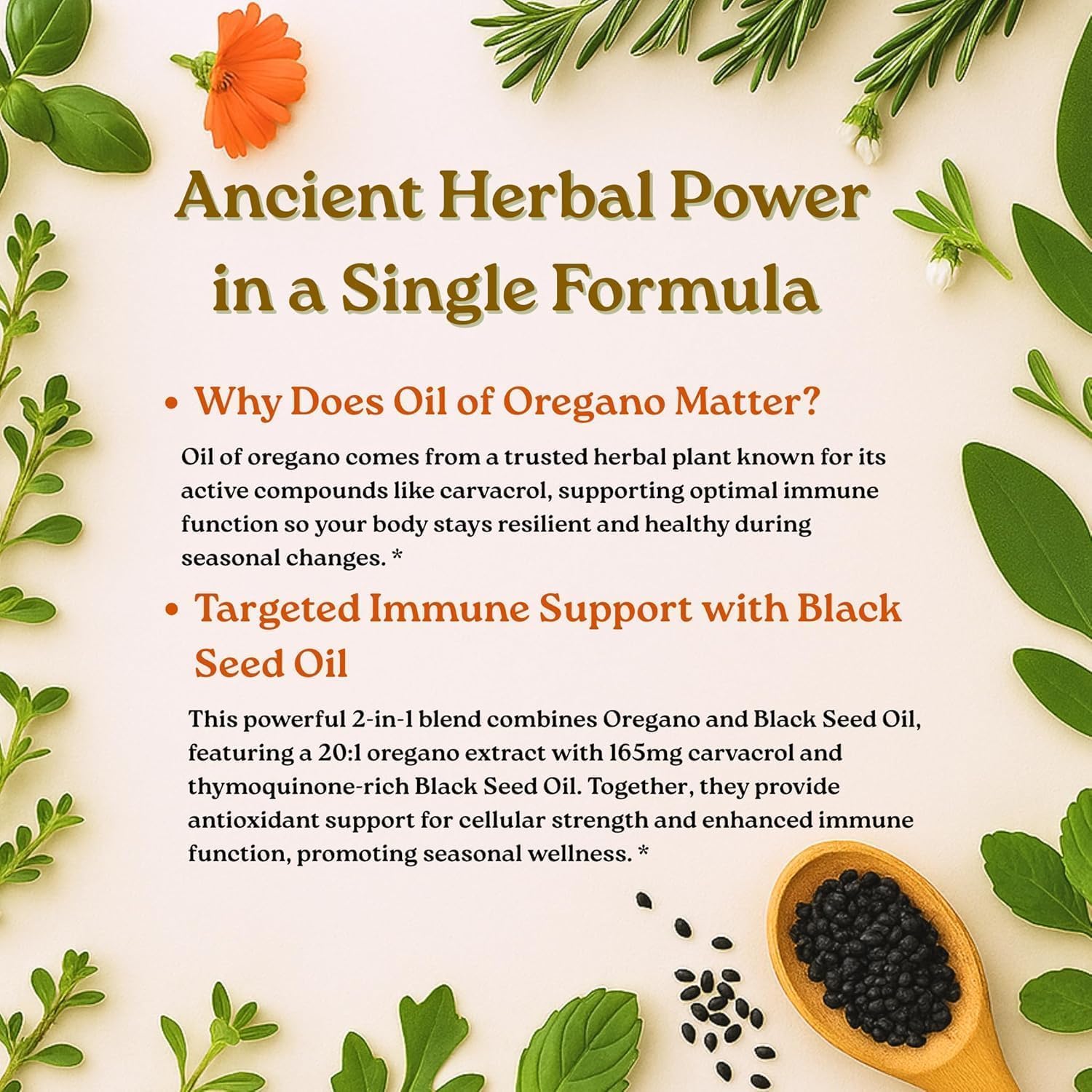 Micro Ingredients Oil of Oregano Softgels, 300 Count | 2 in 1 Formulated with Black Seed Oil | 4X Strength Carvacrol & Thymoquinone | Plant Based, Non-GMO - PrimeBioHealth - canada supplements