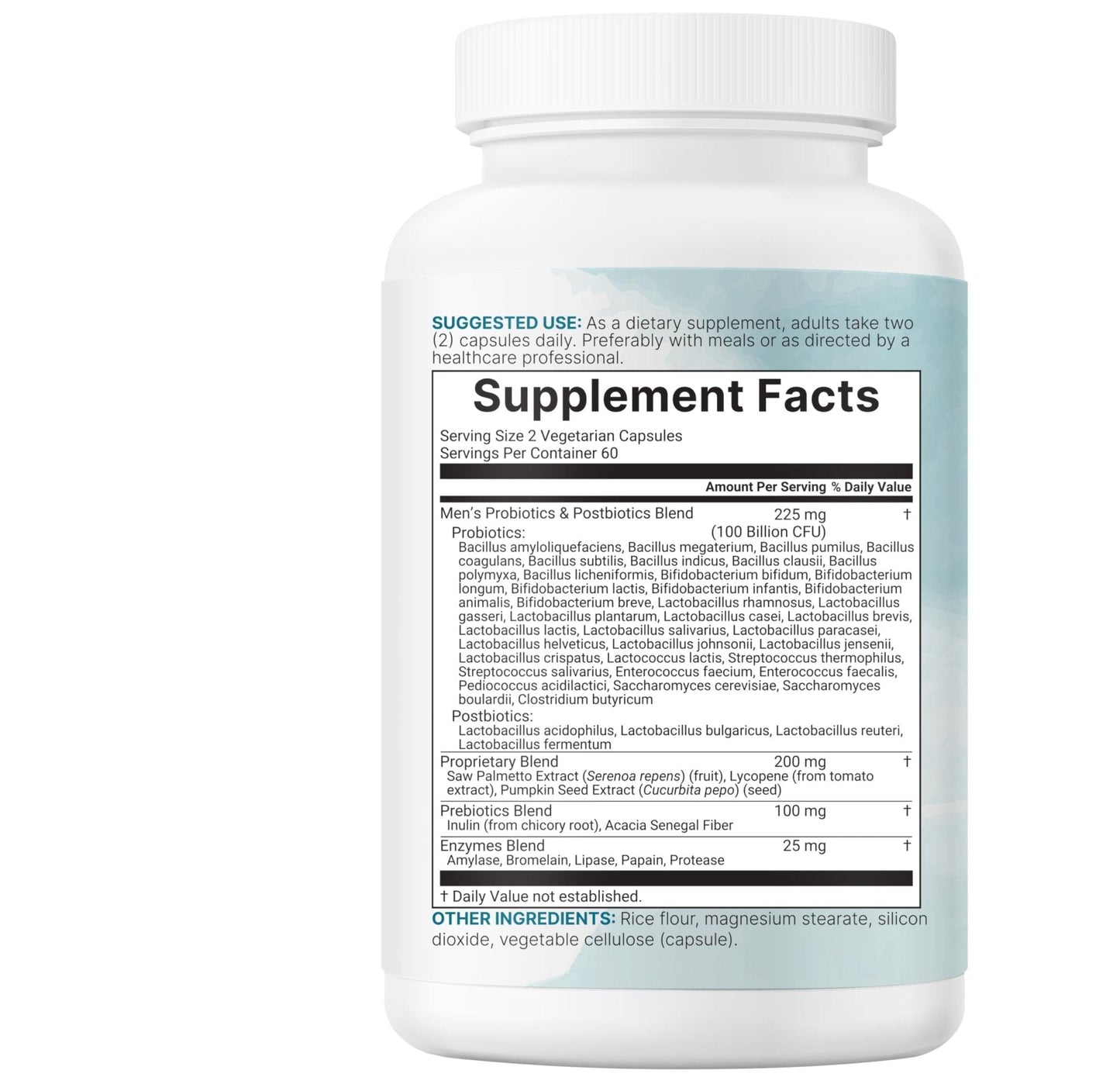 Micro Ingredients Probiotics for Men 100 Billion CFU, 40 Strains, 120 Vegetarian Capsules | Pre, Probiotics, Postbiotics & Enzymes | Pre, Probiotics, Enzymes, Saw Palmetto, Pumpkin Seed & Lycopene - PrimeBioHealth - canada supplements