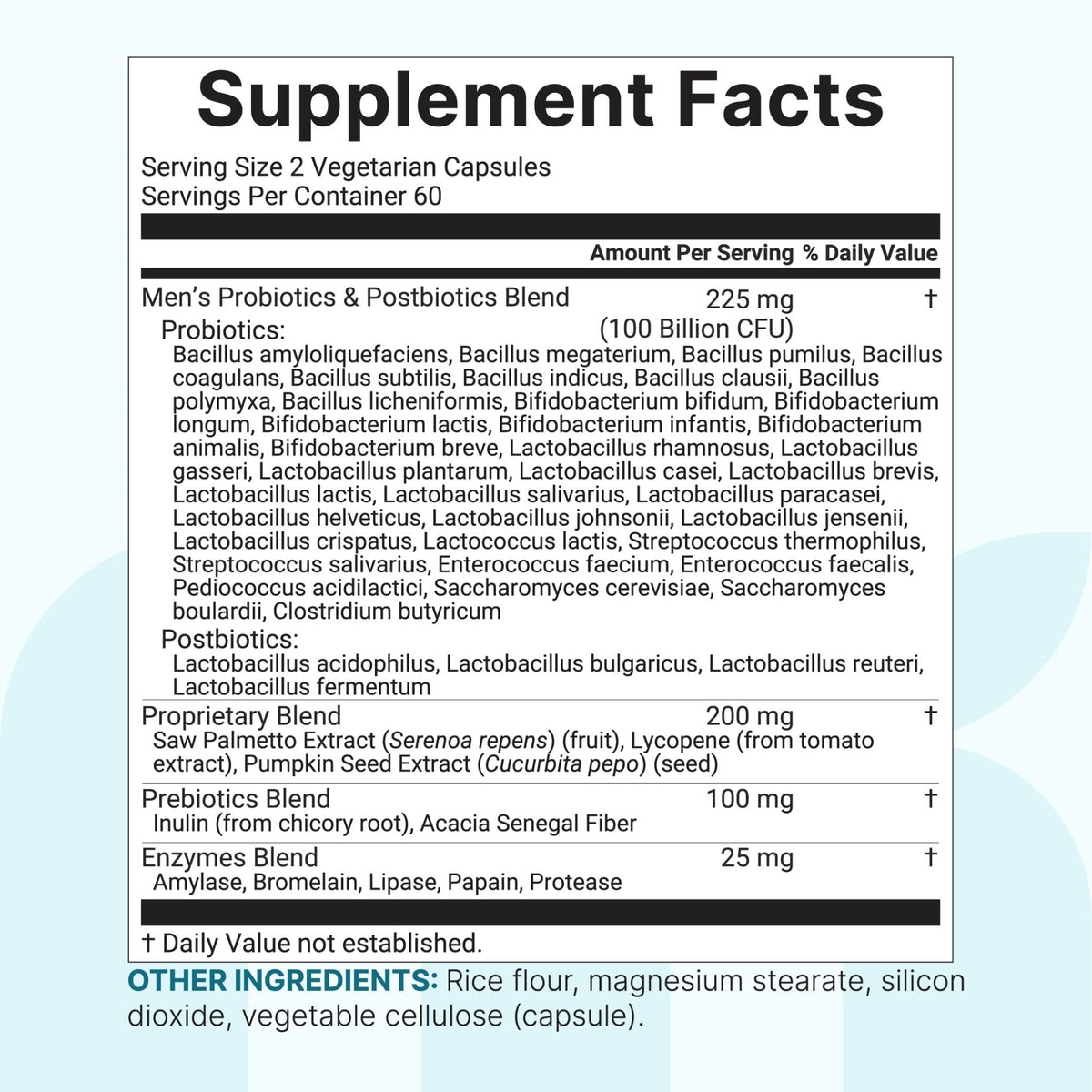 Micro Ingredients Probiotics for Men 100 Billion CFU, 40 Strains, 120 Vegetarian Capsules | Pre, Probiotics, Postbiotics & Enzymes | Pre, Probiotics, Enzymes, Saw Palmetto, Pumpkin Seed & Lycopene - PrimeBioHealth - canada supplements
