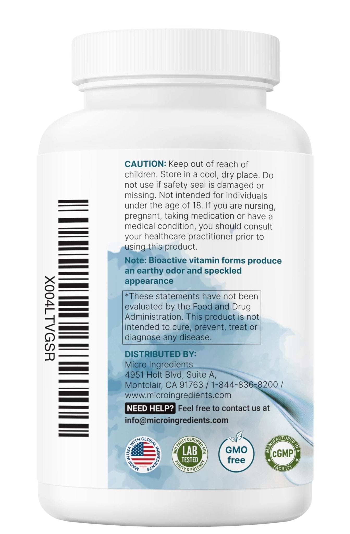 Micro Ingredients Pure Methylated B Complex, 240 Capsules | 11-in-1 Formula with Methylfolate, B12, Thiamin, Inositol, Choline, & Fat Soluble Vitamin C | Clean Ingredients Without Fillers | Non-GMO - PrimeBioHealth - canada supplements