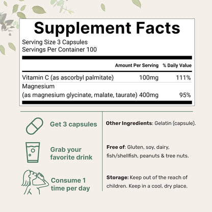 Micro Ingredients Vitamin D3 5,000iu + K2 100mcg Softgels & Pure Triple Magnesium Complex 400mg Capsules | 2 Pack Bundle | Essential D & K Sunshine Vitamins | Glycinate, Malate, & Taurate Forms - PrimeBioHealth - canada supplements
