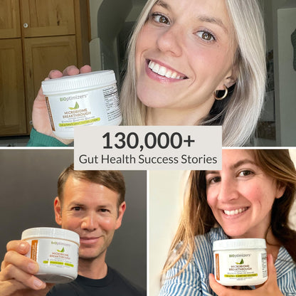 Microbiome Breakthrough Gut Support Powder Chocolate Flavor With Lactobacillus Strains, Bone Broth & Collagen Source of L-Glutamine Supports Digestive Comfort, Gas & Bloating Relief 30 Servings* - PrimeBioHealth - canada supplements