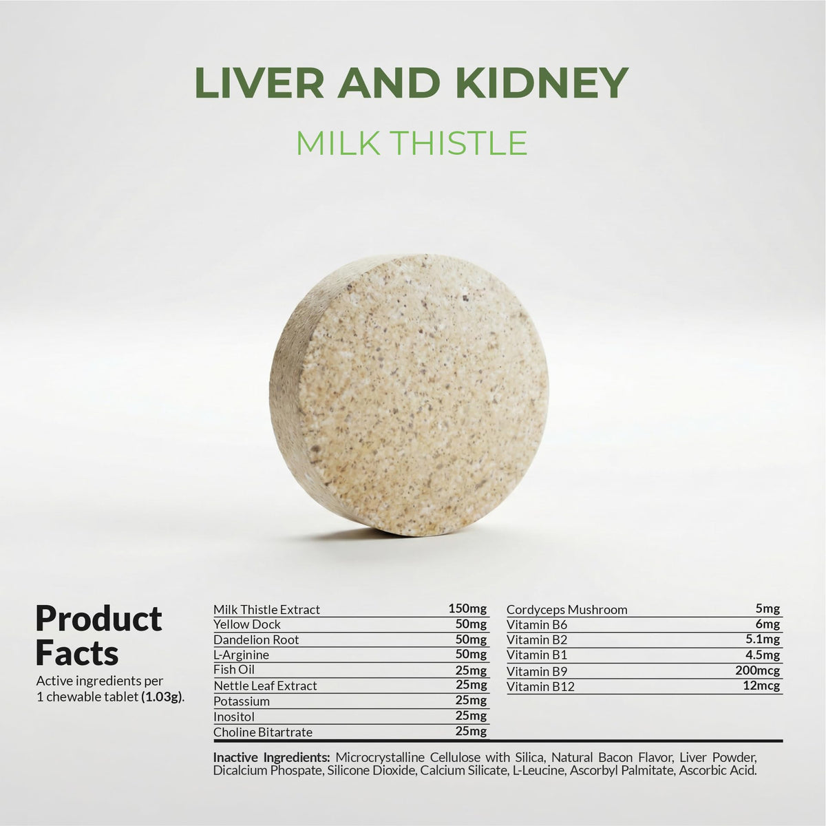 Milk Thistle for Dogs - 120 Chewable Tablets - Silymarin - Liver and Kidney Support with EPA & DHA - Detox - Liver Supplement for Dogs - PrimeBioHealth - canada supplements
