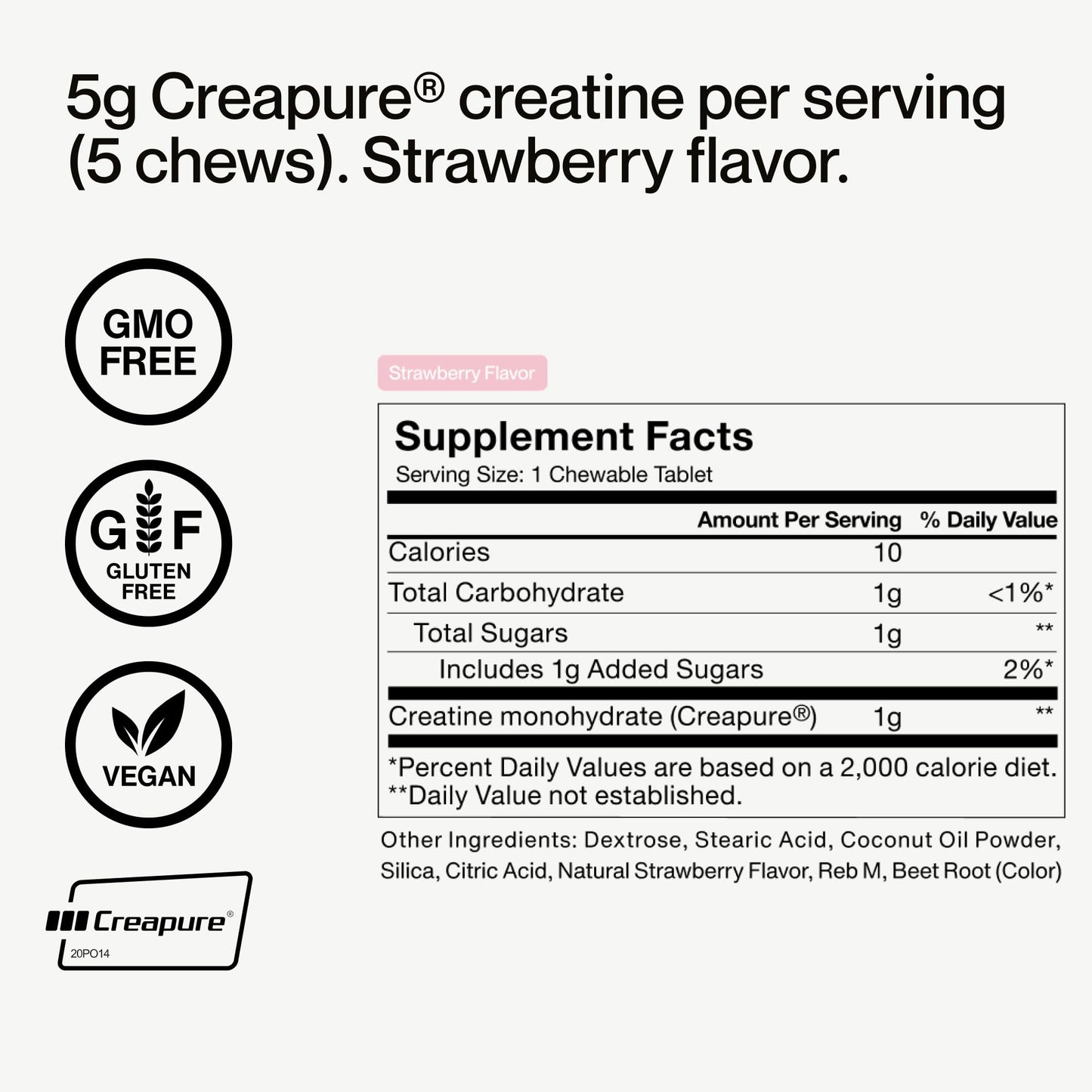 Momentous Creatine Chews - Creatine Monohydrate - Supports Strength, Lean Muscle, & Recovery for Men & Women - NSF Certified for Sport - 150 Chewable Tablets - Lemon Lime - PrimeBioHealth - canada supplements