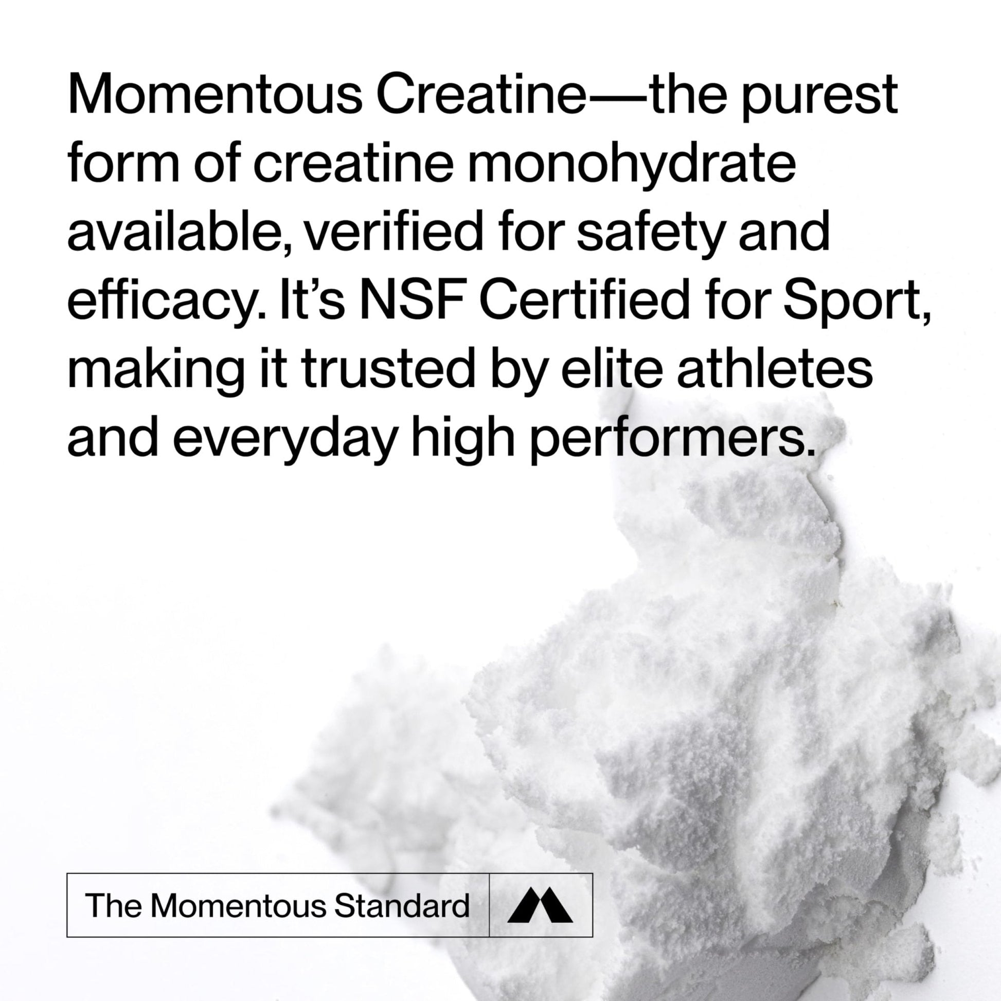 Momentous Creatine Monohydrate Powder - Creatine Powder - Supports Strength, Lean Muscle, & Recovery for Men & Women - NSF Certified for Sport - 5 g per Serving - 90 Servings - PrimeBioHealth - canada supplements