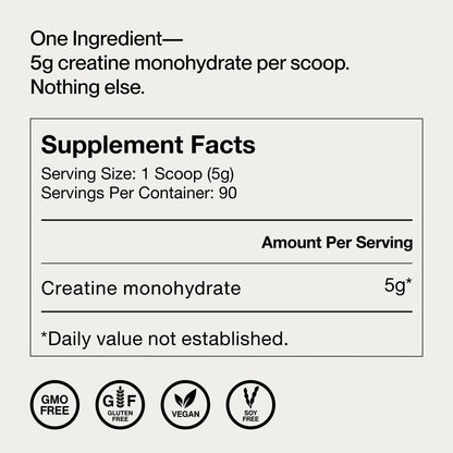 Momentous Creatine Monohydrate Powder - Creatine Powder - Supports Strength, Lean Muscle, & Recovery for Men & Women - NSF Certified for Sport - 5 g per Serving - 90 Servings - PrimeBioHealth - canada supplements