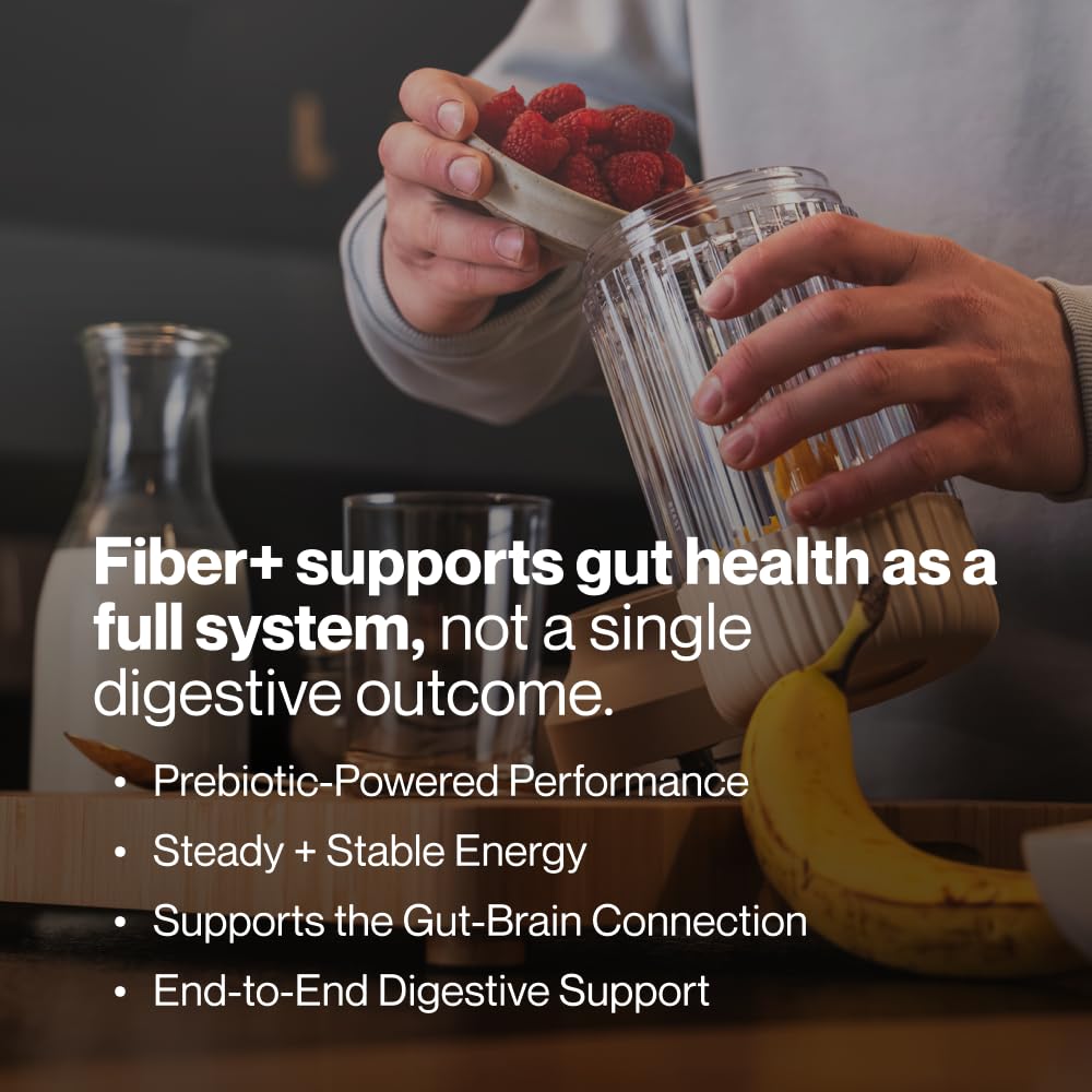Momentous Fiber+ - Daily Multi-Source Fiber Blend to Support Nutrient Absorption, Natural Energy Production, & Recovery - NSF Certified for Sport - Non-GMO & Gluten-Free - PrimeBioHealth - canada supplements
