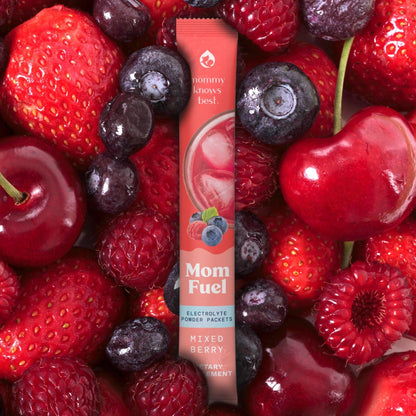 Mommy Knows Best Mom Fuel Electrolyte Drink Mix for Moms, Hydration Support - for Pregnancy, Prenatal, Electrolytes + Trace Minerals, - PrimeBioHealth - canada supplements