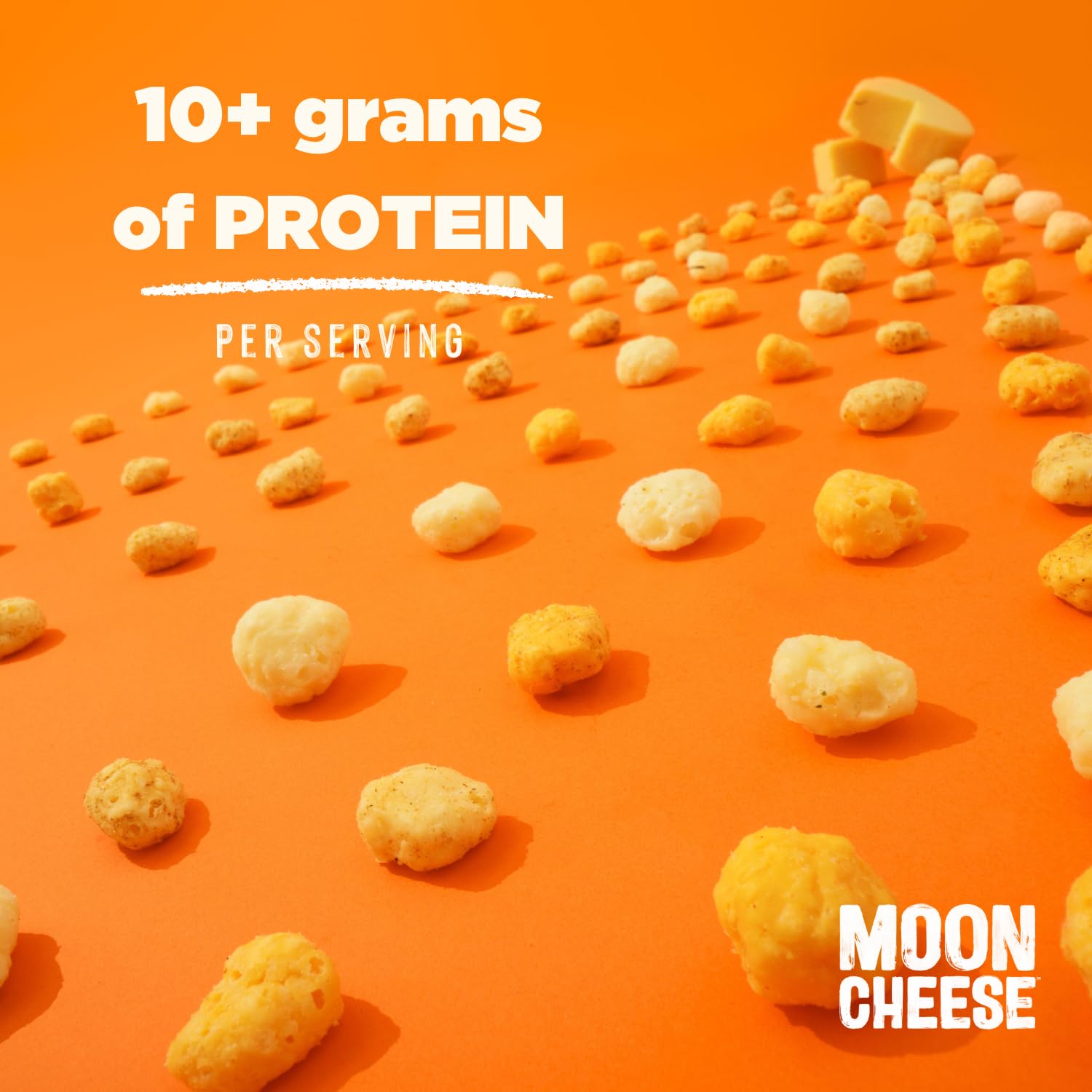 Moon Cheese Cheddar Believe It, 10 Ounce, 2-Pack, Crunchy, Protein-Rich Cheese Snack, Keto Friendly, 100% Real Cheese - PrimeBioHealth - canada supplements