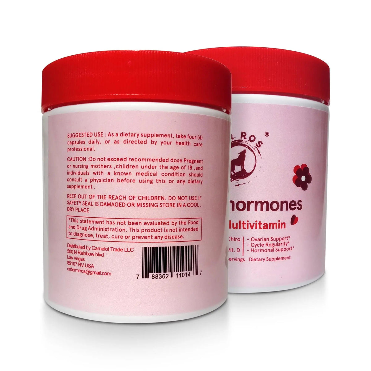 Mr Ros PCOS Multivitamin for Women – Happy Hormones Formula – Myo & D-Chiro Inositol 40:1, Omega-3, Vitamin D3, Zinc & Magnesium - PrimeBioHealth - canada supplements