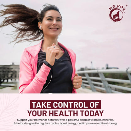 Mr Ros PCOS Multivitamin for Women – Happy Hormones Formula – Myo & D-Chiro Inositol 40:1, Omega-3, Vitamin D3, Zinc & Magnesium - PrimeBioHealth - canada supplements