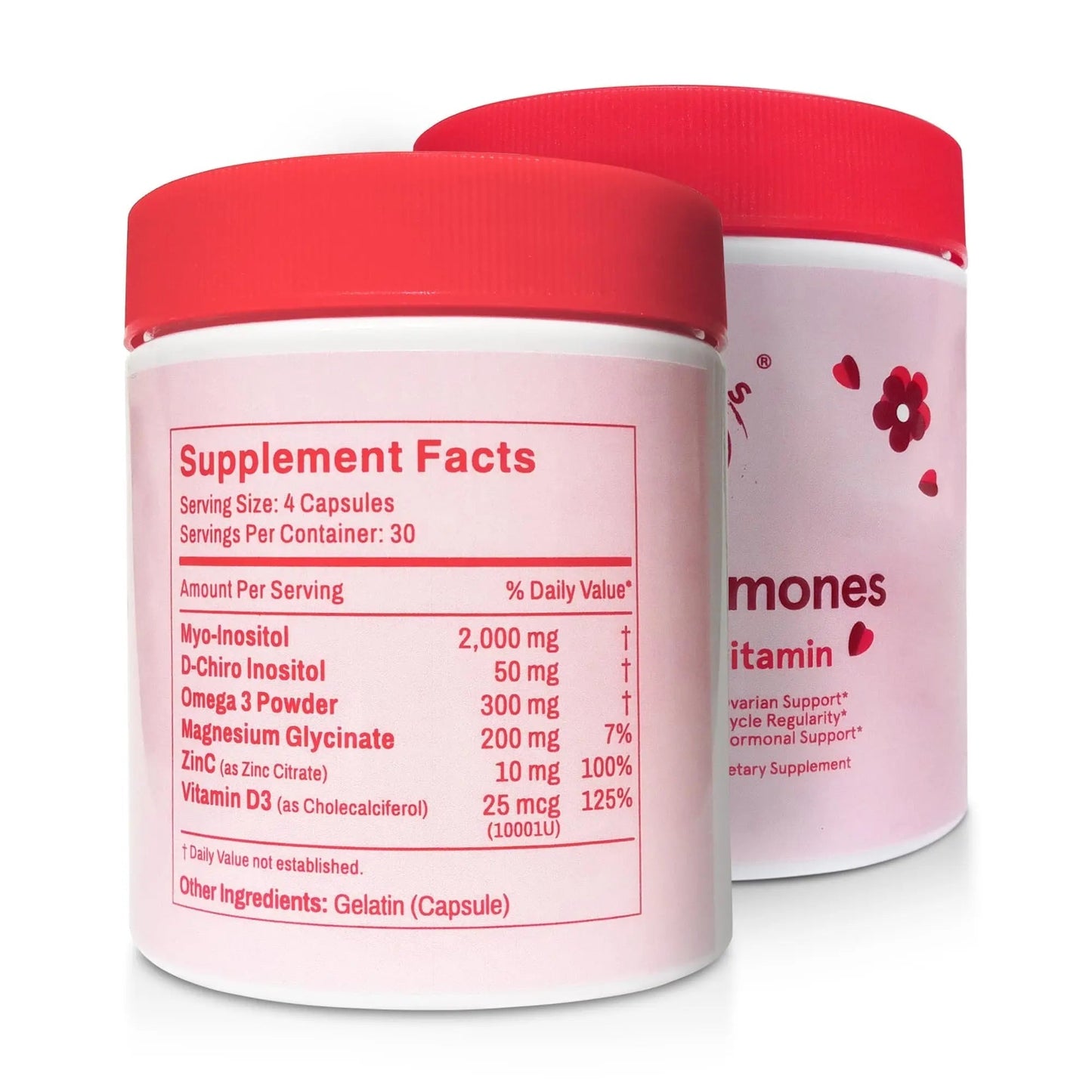 Mr Ros PCOS Multivitamin for Women – Happy Hormones Formula – Myo & D-Chiro Inositol 40:1, Omega-3, Vitamin D3, Zinc & Magnesium - PrimeBioHealth - canada supplements