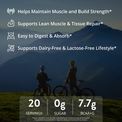 MRM Nutrition Egg White Protein - Sugar Free Vanilla Flavored Powder, 23g Fat-Free Protein with Digestive Enzymes, Free of Dairy, Gluten, and Soy, High Biological Value - 20 Servings - PrimeBioHealth - canada supplements