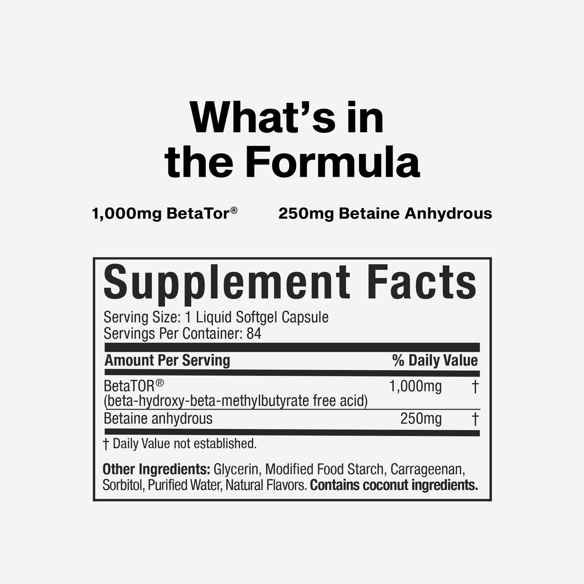 Muscletech HMB Supplements 1000mg, Clear Muscle (42 Liquid Softgels) - Highest Grade HMB for Lean Muscle & Recovery-HMB Free Acid Muscle Supplement-Help Decrease - PrimeBioHealth - canada supplements