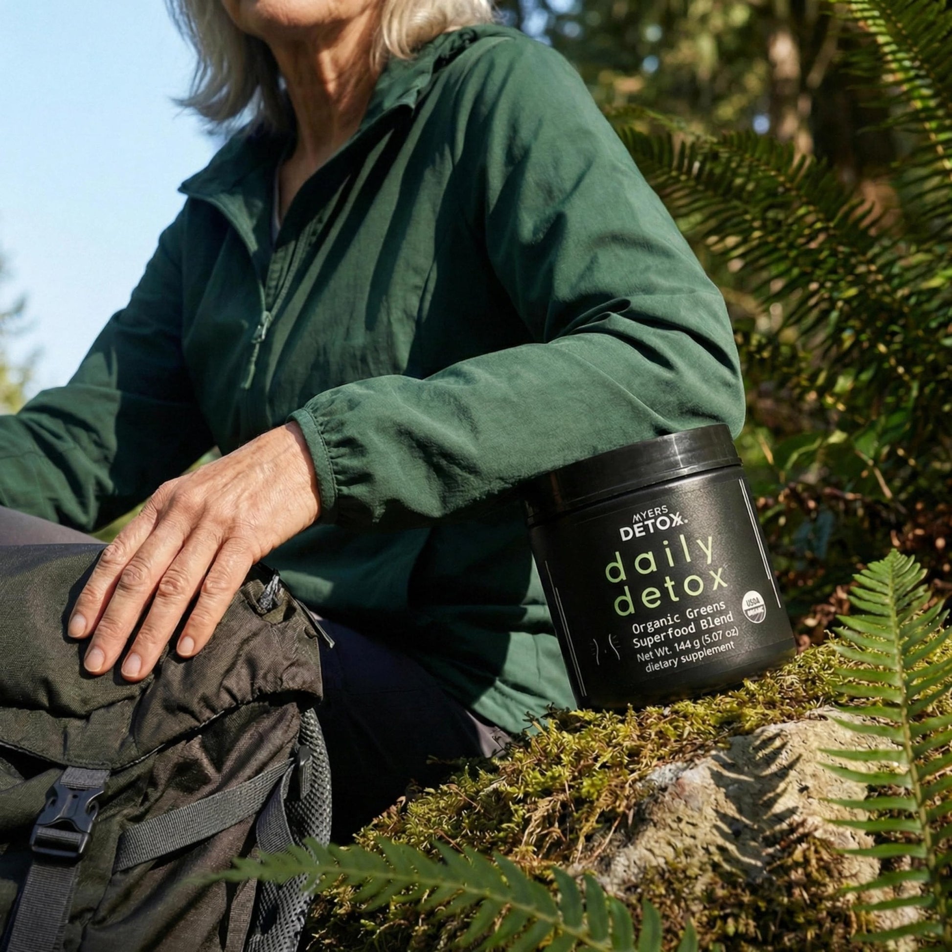 Myers Detox Daily Detox Greens Powder, Organic Superfood Supplement for Detox, Gut Health, Energy, Immune Support, Overall Wellness, Gluten Free Multivitamin Drink Mix, - PrimeBioHealth - canada supplements