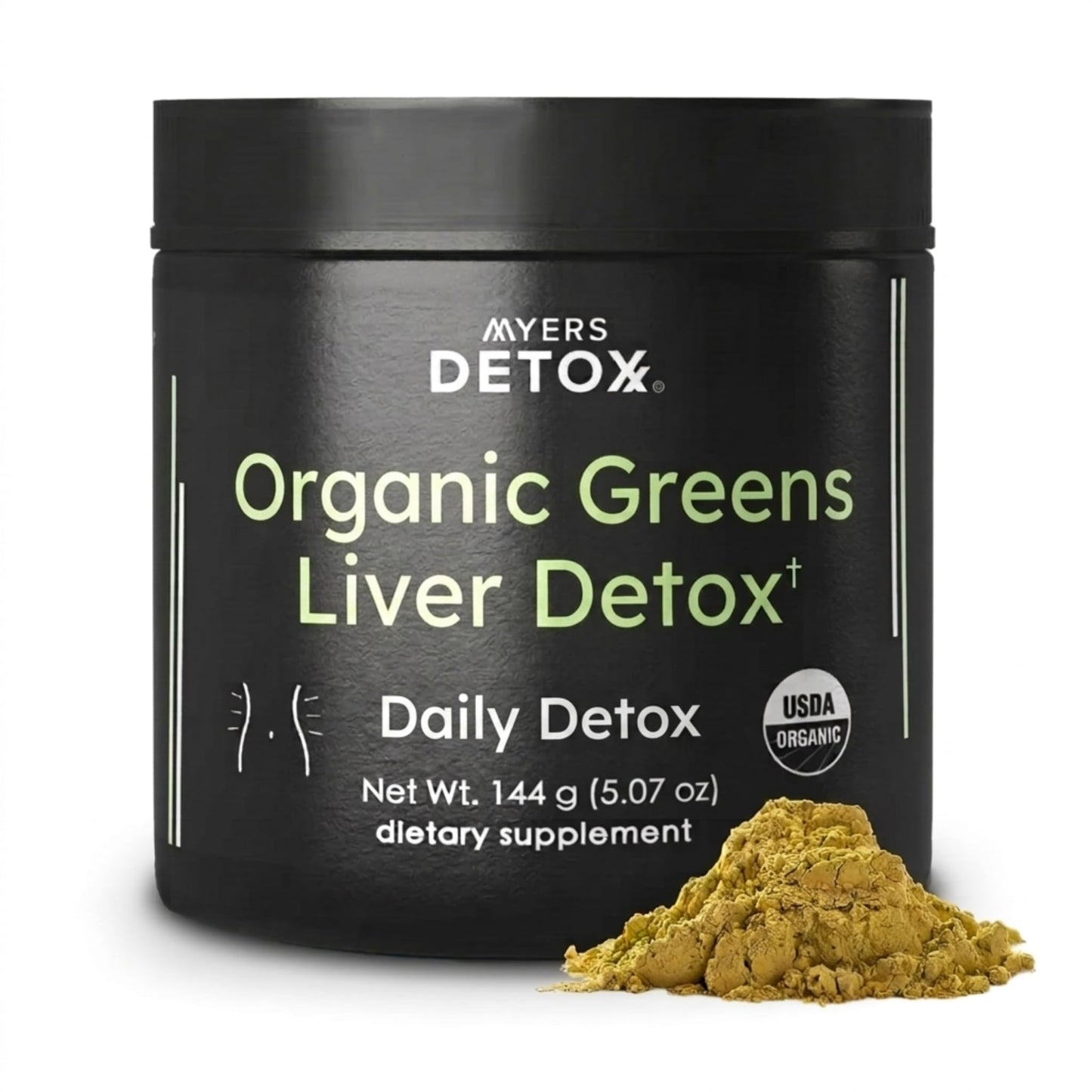 Myers Detox Daily Detox Greens Powder, Organic Superfood Supplement for Detox, Gut Health, Energy, Immune Support, Overall Wellness, Gluten Free Multivitamin Drink Mix, - PrimeBioHealth - canada supplements