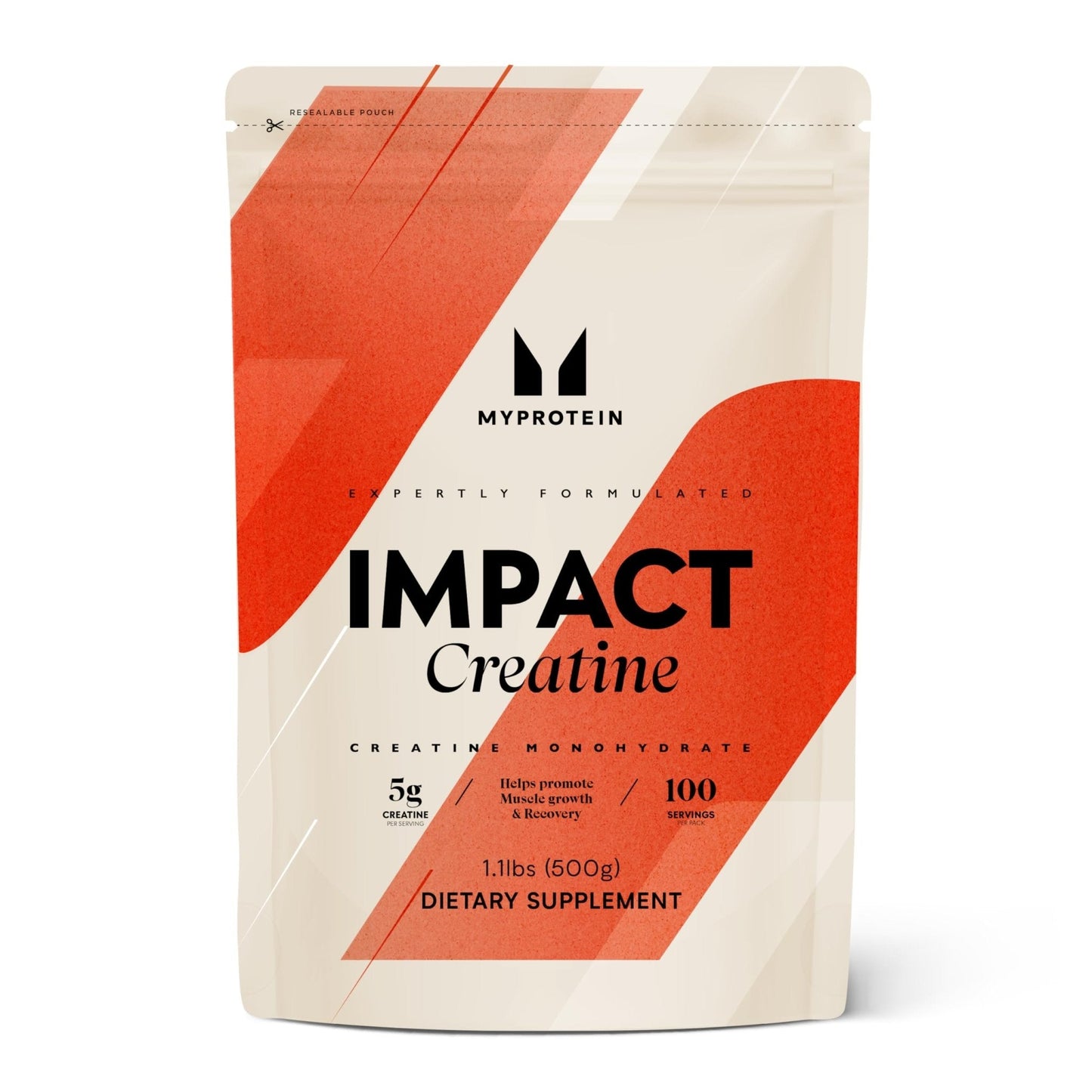 Myprotein Creatine Monohydrate Powder, 100 Servings (1.1lbs), Pure Unflavored Creatine Powder, Post/Pre Workout Supplement for All Sports & Exercises - PrimeBioHealth - canada supplements