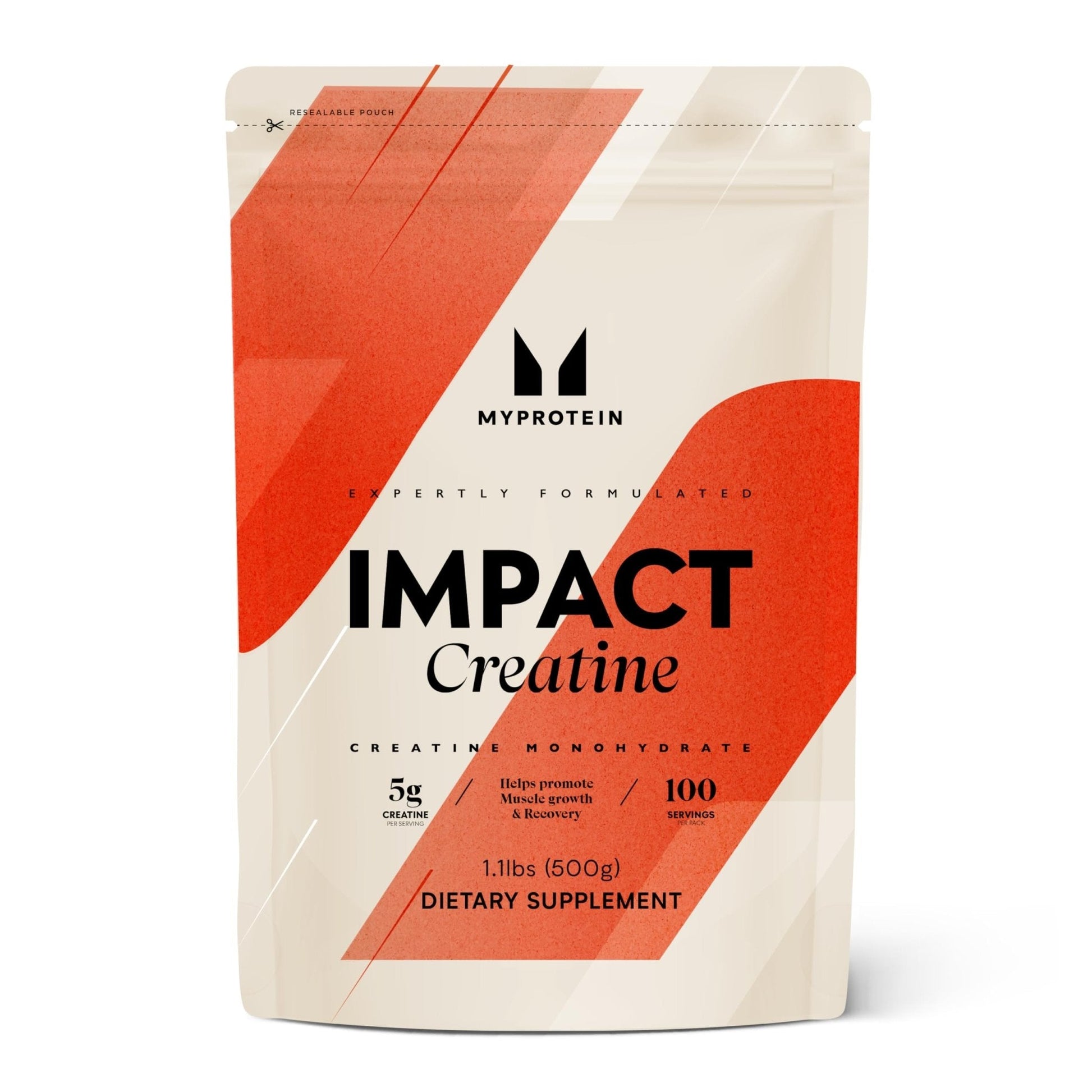 Myprotein Creatine Monohydrate Powder, 100 Servings (1.1lbs), Pure Unflavored Creatine Powder, Post/Pre Workout Supplement for All Sports & Exercises - PrimeBioHealth - canada supplements