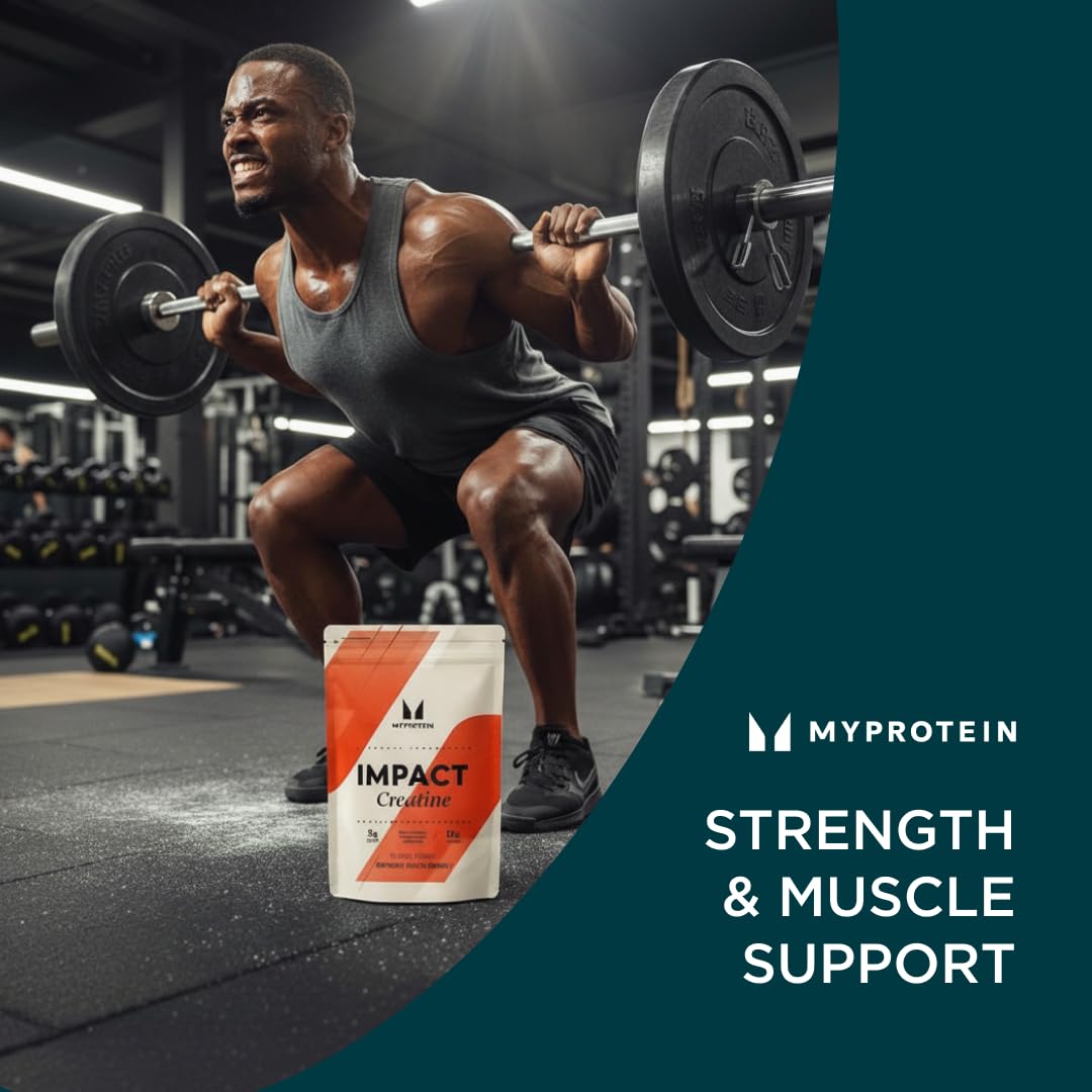 Myprotein Creatine Monohydrate Powder, 100 Servings (1.1lbs), Pure Unflavored Creatine Powder, Post/Pre Workout Supplement for All Sports & Exercises - PrimeBioHealth - canada supplements