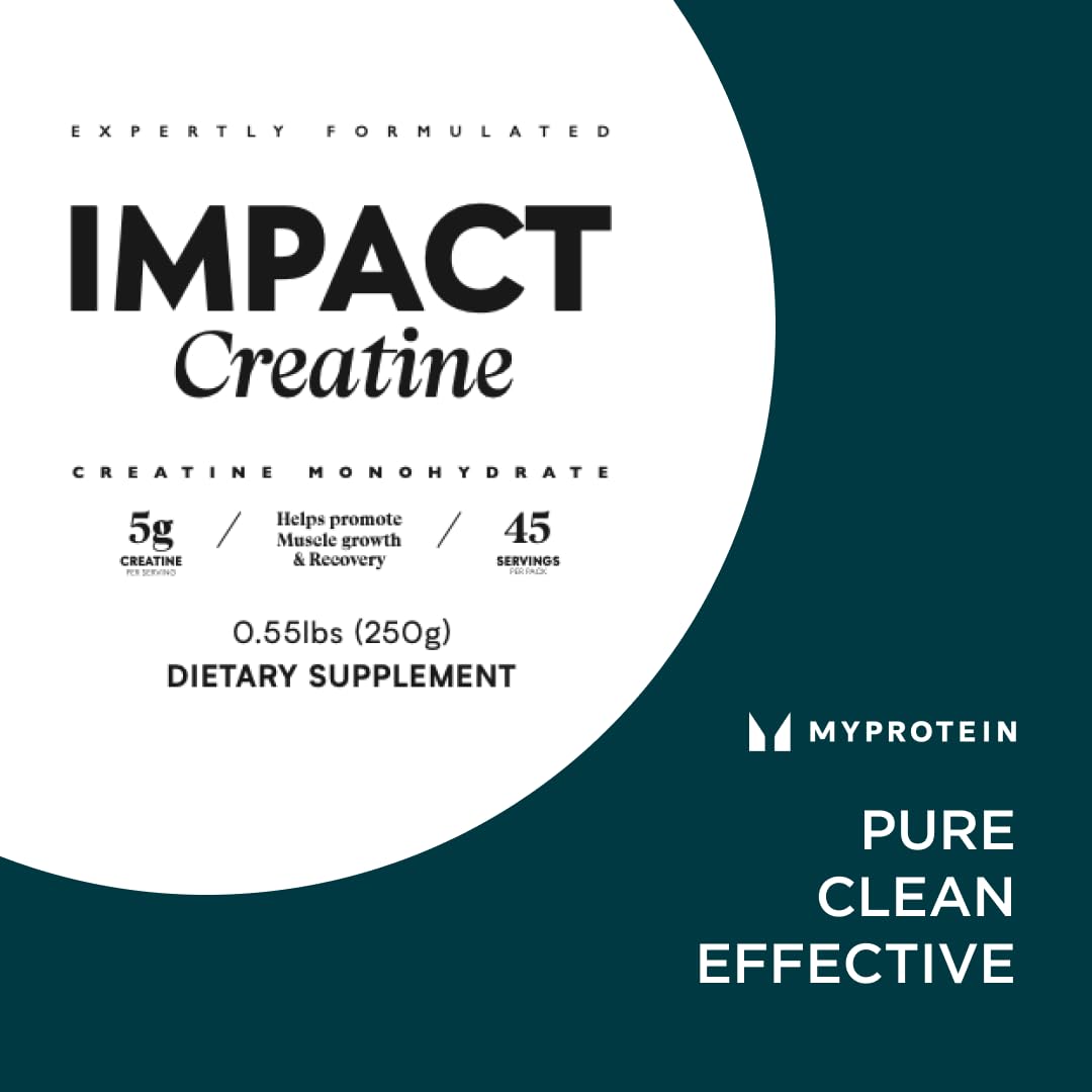 Myprotein Creatine Monohydrate Powder, 100 Servings (1.1lbs), Pure Unflavored Creatine Powder, Post/Pre Workout Supplement for All Sports & Exercises - PrimeBioHealth - canada supplements
