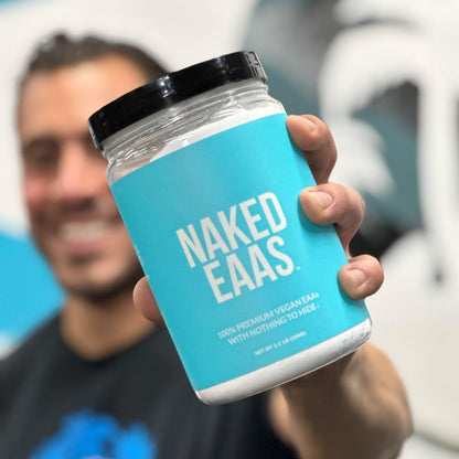 NAKED EAAs Amino Acids Powder - 50 Servings - Vegan Unflavored Essential Amino Acids 500 Grams - Instantized All Natural EAAs Powder Supplement - PrimeBioHealth - canada supplements