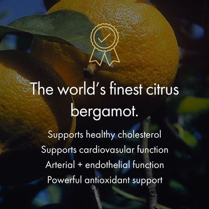 NAOMI Italian Citrus Bergamot 500mg + Resveratrol, Award-Winning Cardiologist Dvlpd, Supports Normal Cholesterol & Healthy Cellular Function, 7 Key Polyphenols - PrimeBioHealth - canada supplements