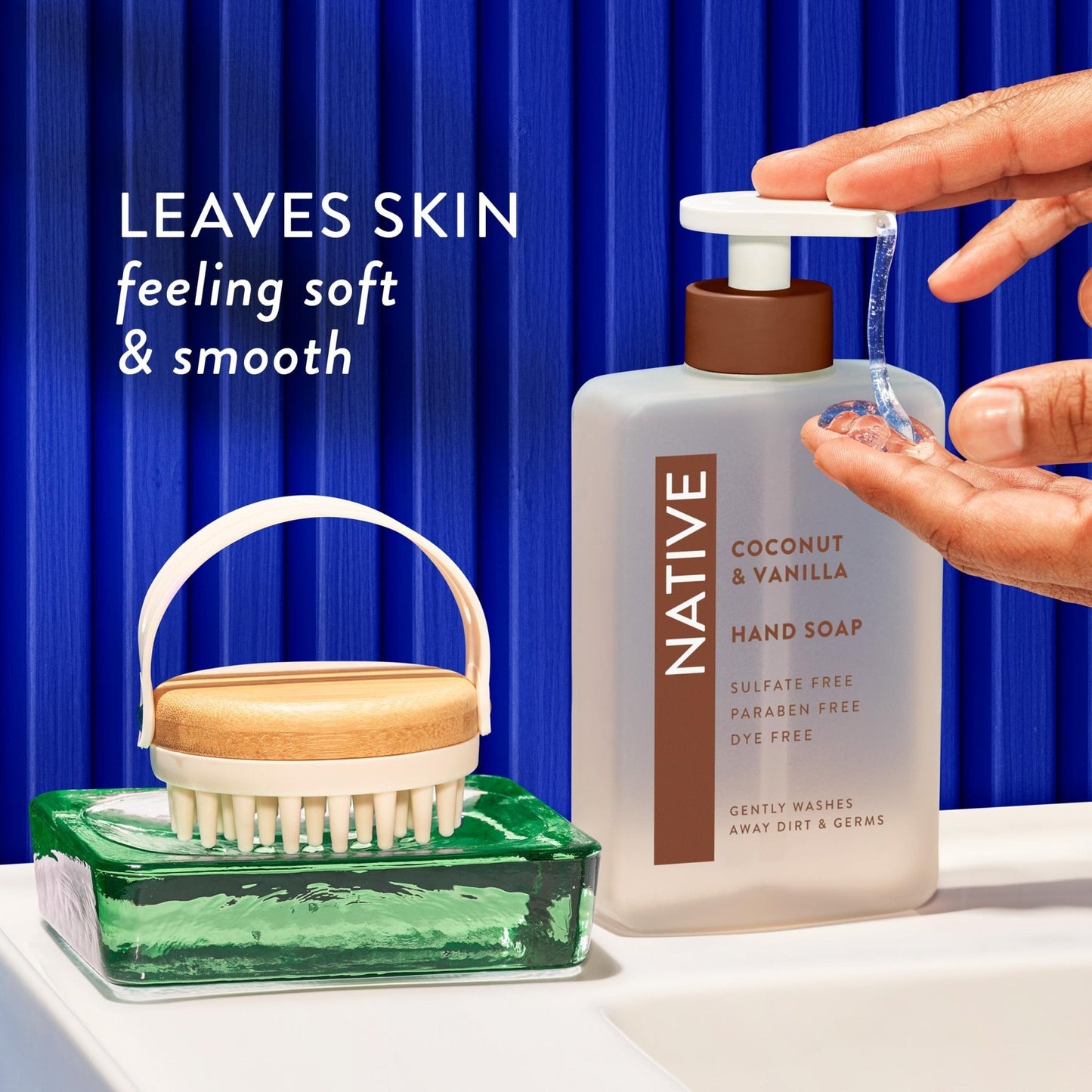 Native Liquid Hand Soap, Coconut & Vanilla Scent, Non-Drying Formula for Soft, Smooth Hands - PrimeBioHealth - canada supplements