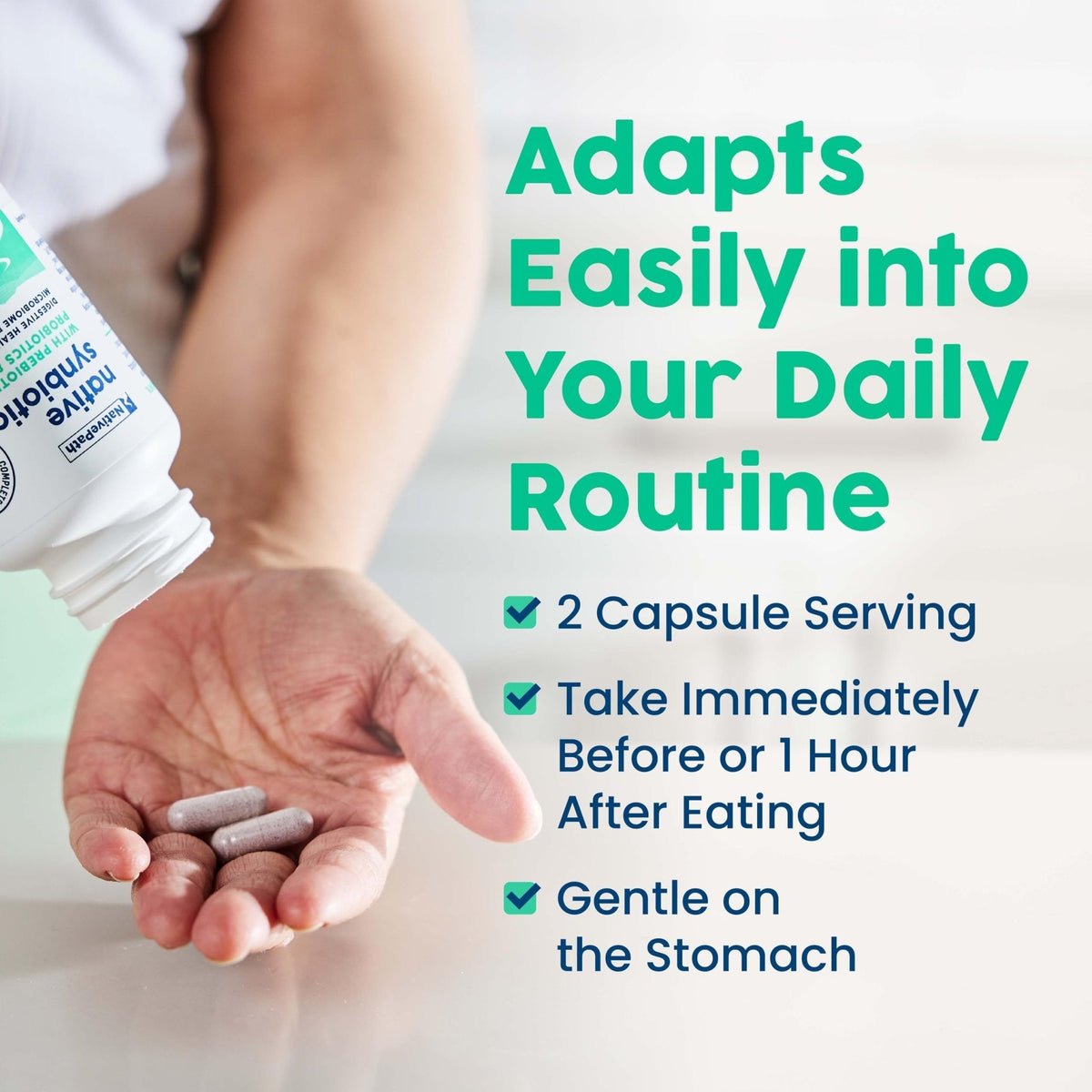 NativePath Complete Synbiotic - Pre, Pro & Postbiotic 3-in-1 for Gut Health & Digestive Support - 10 Billion CFU, 30 Servings - PrimeBioHealth - canada supplements