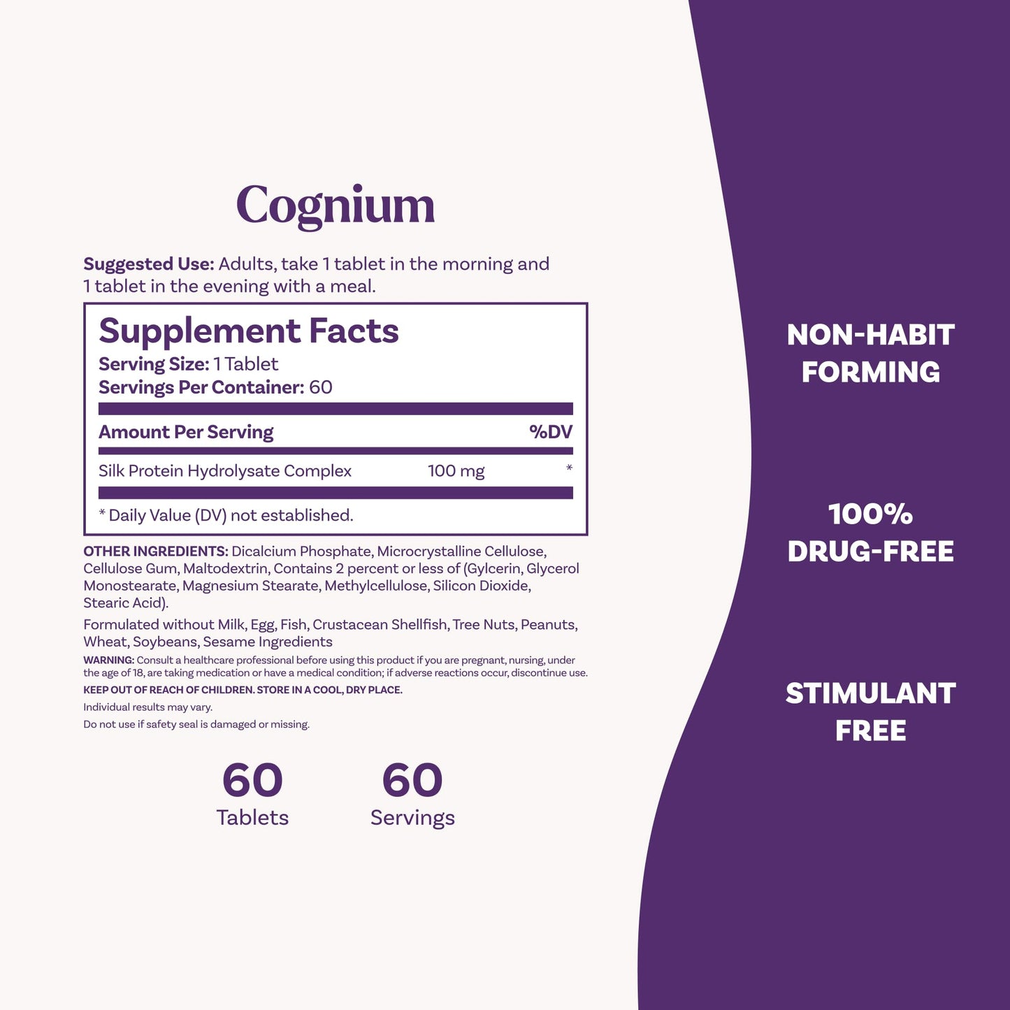 Natrol Cognium Memory, Brain Health Supplements for Adults, Brain Memory Supplements, Enhances Mental Agility in Healthy Adults, - PrimeBioHealth - canada supplements