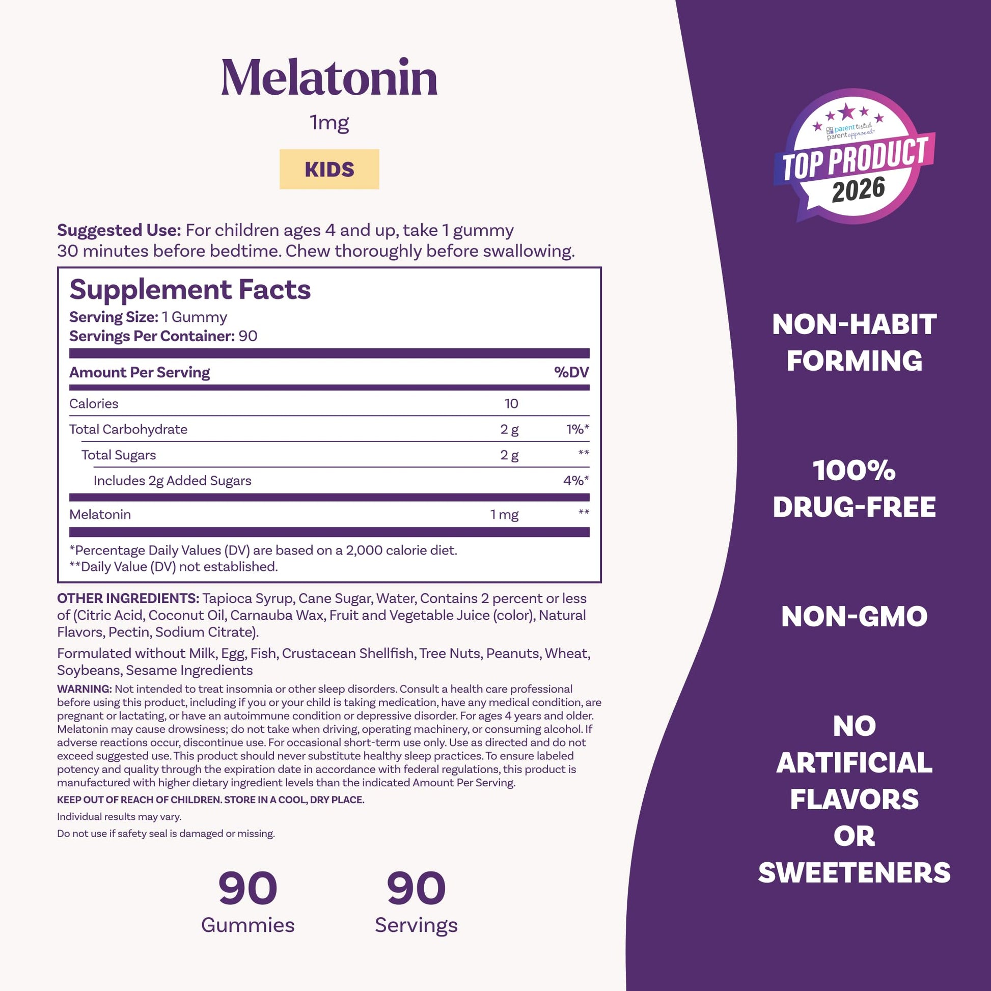 Natrol Kids Melatonin 1mg, for Restful Sleep, 90 Raspberry-Flavored Gummies - PrimeBioHealth - canada supplements