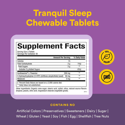 Natural Factors Stress-Relax Tranquil Sleep Tablet, 120 Count - PrimeBioHealth - canada supplements