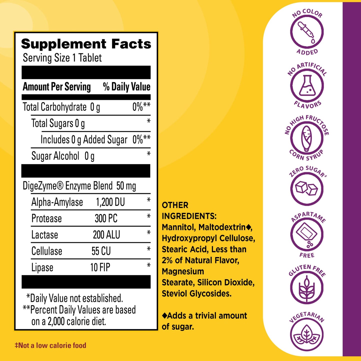 Nature Made Digestive Enzymes 5-in-1 Blend, Digestive Health Support, 90 Chewable Tablets, 30 Day Supply - PrimeBioHealth - canada supplements