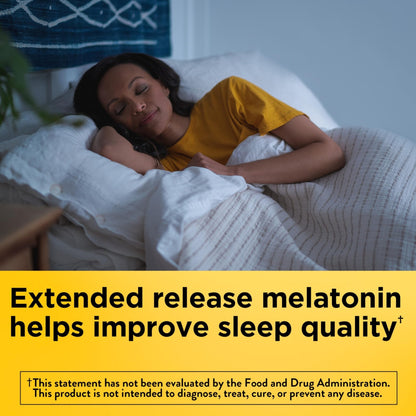 Nature Made Melatonin 4mg Extended Release Tablets, Sleep Supplements for Adults, 100% Drug Free Sleep Aid, 90 Count, 90 Day Supply - PrimeBioHealth - canada supplements