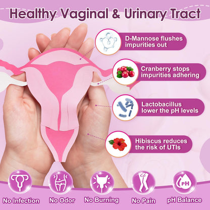 NATURE TARGET Probiotics for Women, 100 Billion CFUs Probiotic with Digestive Enzymes & Prebiotics, Vaginal Probiotics with Cranberry for Urinary Tract Health, - PrimeBioHealth - canada supplements