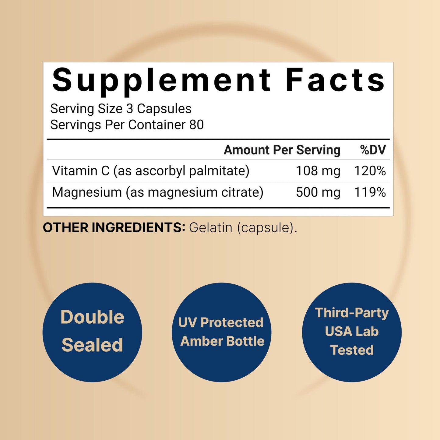 NatureBell Pure Magnesium Citrate 500mg per 3 Capsules Serving Size, 240 Capsules per Bottle | High-Purity Elemental Form | Non-GMO, Gluten-Free - PrimeBioHealth - canada supplements