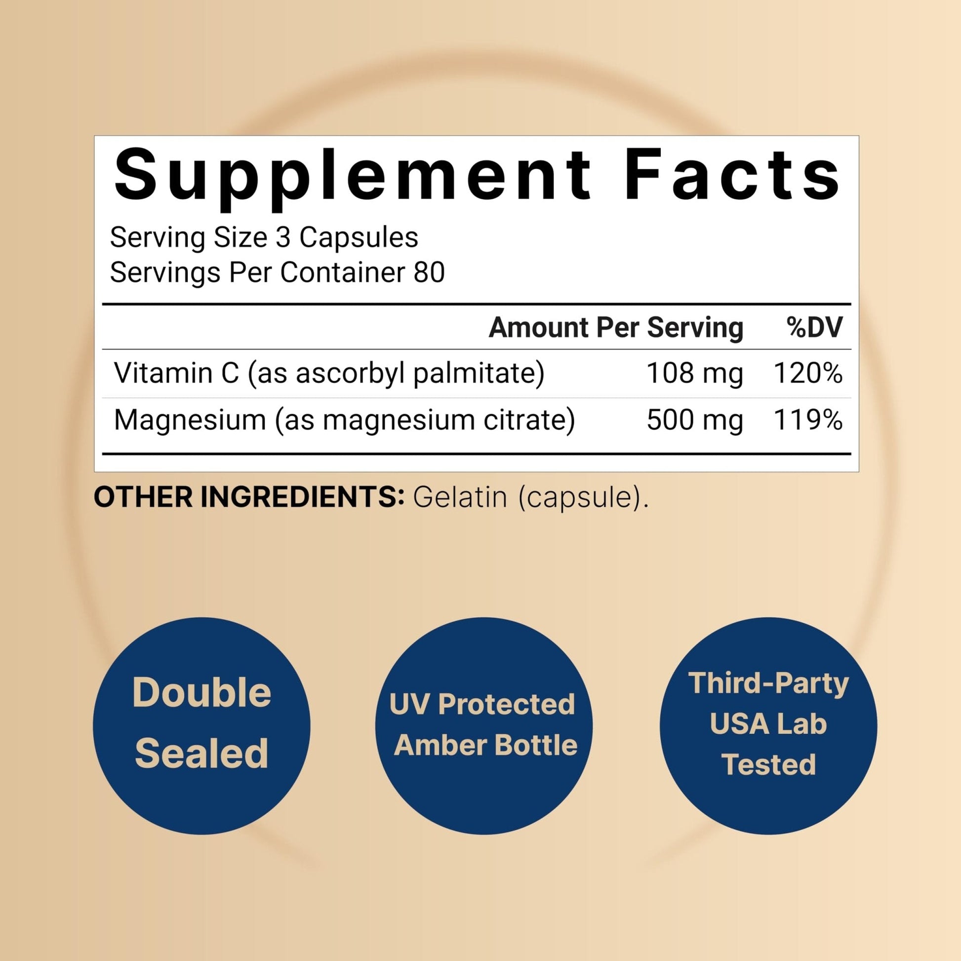 NatureBell Pure Magnesium Citrate 500mg per 3 Capsules Serving Size, 240 Capsules per Bottle | High-Purity Elemental Form | Non-GMO, Gluten-Free - PrimeBioHealth - canada supplements