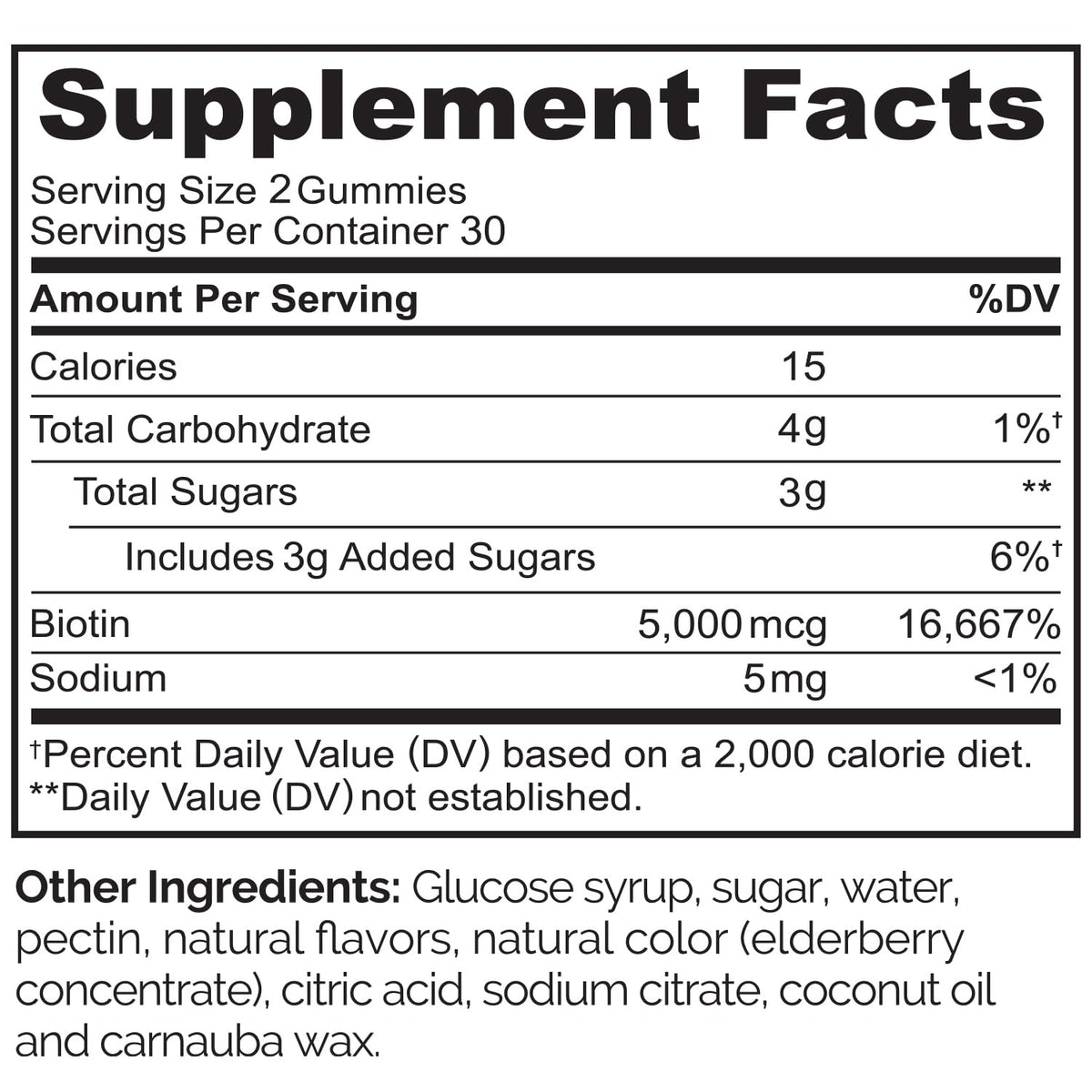 NATURELO Biotin Gummies - Supports Healthy Hair, Skin & Nails - High Potency 2500 mcg - Non GMO, Gluten Free - 60 Gummies - PrimeBioHealth - canada supplements