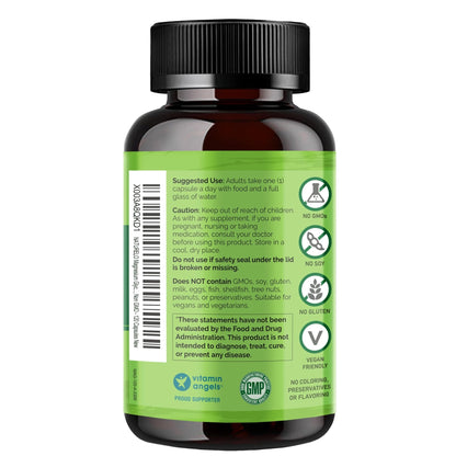 NATURELO Magnesium Glycinate Chelate Complex - 200 mg Magnesium with Organic Vegetables to Support Sleep, Calm, Muscle Cramp & Stress Relief - PrimeBioHealth - canada supplements