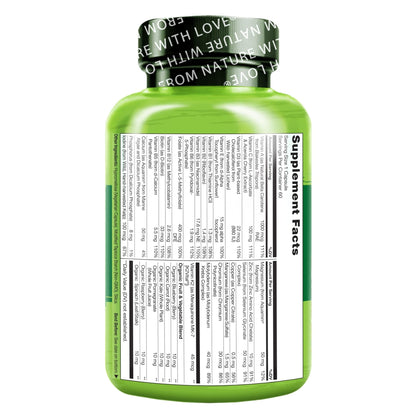 NATURELO Mens Multivitamins - One Daily Multivitamin for Men with Vitamins, Minerals & Organic Whole Foods, Boost Energy & Health, - PrimeBioHealth - canada supplements