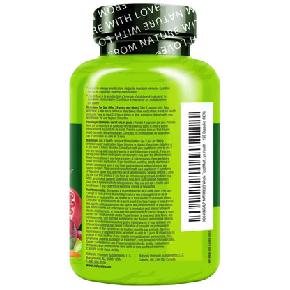 NATURELO Mens Multivitamins - Whole Food Multivitamin for Men with Vitamins, Minerals - 120 Vegetarian Capsules for Energy, Brain, Heart, Eye Health* - PrimeBioHealth - canada supplements