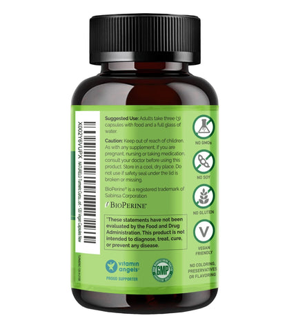 NATURELO Turmeric Curcumin - BioPerine for Better Absorption - Black Pepper, Ginger Root, Curcuminoids - Plant-Based Joint Discomfort Support - PrimeBioHealth - canada supplements