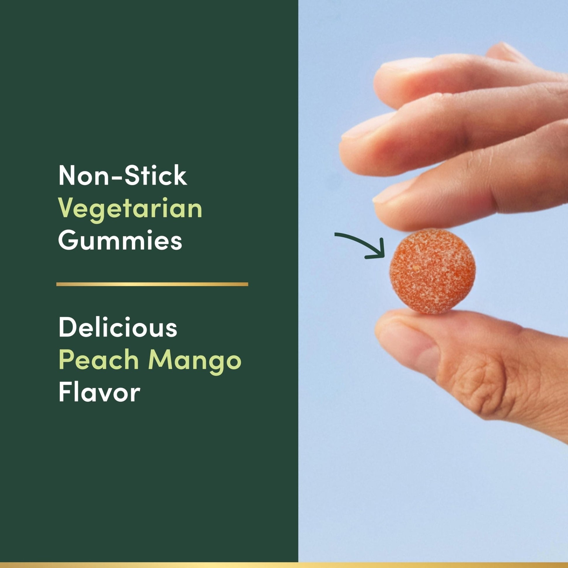 Nature’s Bounty High Absorption Magnesium Glycinate Gummies, 100 mg Magnesium Per Serving, Whole Body Health, No Stick Gummy, Peach Mango Flavor - PrimeBioHealth - canada supplements