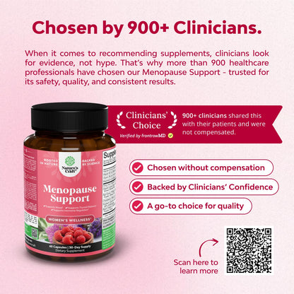 Natures Craft Complete Herbal Menopause Supplement for Women - Female Hormone Balance Capsules for Night Sweats Hot Flashes & Mood Swings with Dong Quai - PrimeBioHealth - canada supplements
