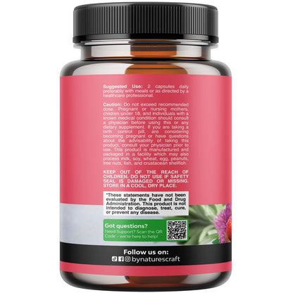 Natures Craft Complete Herbal Menopause Supplement for Women - Female Hormone Balance Capsules for Night Sweats Hot Flashes & Mood Swings with Dong Quai - PrimeBioHealth - canada supplements