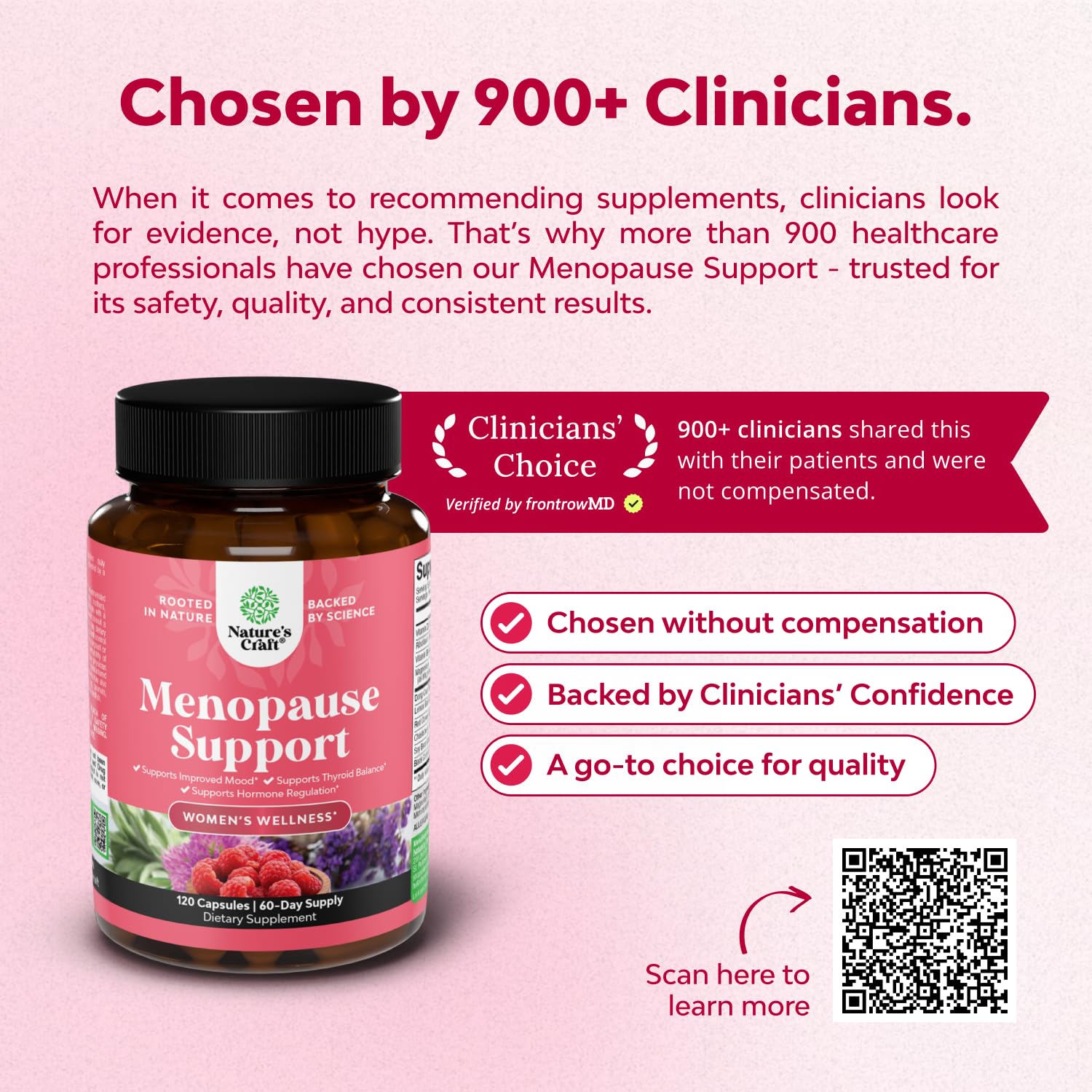 Natures Craft Complete Herbal Menopause Supplement for Women - Female Hormone Balance Capsules for Night Sweats Hot Flashes & Mood Swings with Dong Quai - PrimeBioHealth - canada supplements